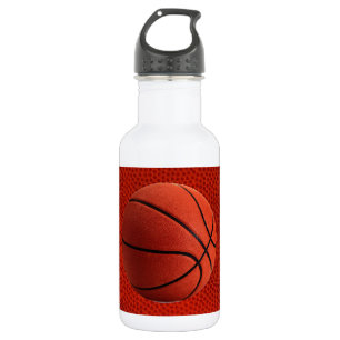 Basketball Close-Up Texture Skin 532 Ml Water Bottle