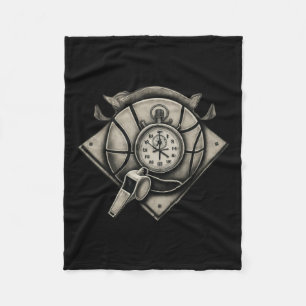 Basketball Coach 1  Fleece Blanket