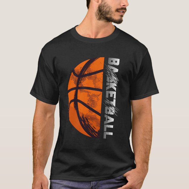 Basketball Coach Basketball Repeat Basketball T-Shirt (Front)