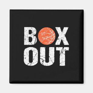 Basketball Coach  Box Out Saying Novelty  Gift Magnet