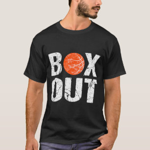Basketball Coach Box Out Saying Novelty Gift T Shi T-Shirt