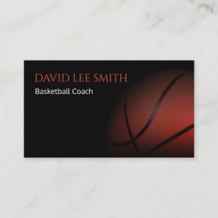 Basketball Coach  Business Card