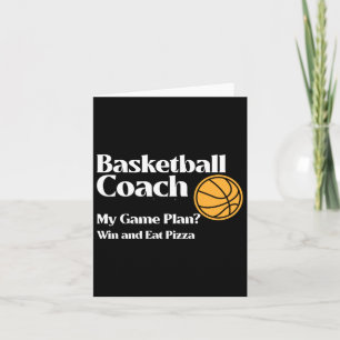 Basketball Coach Card