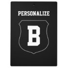 Basketball coach clipboard | Personalizable name