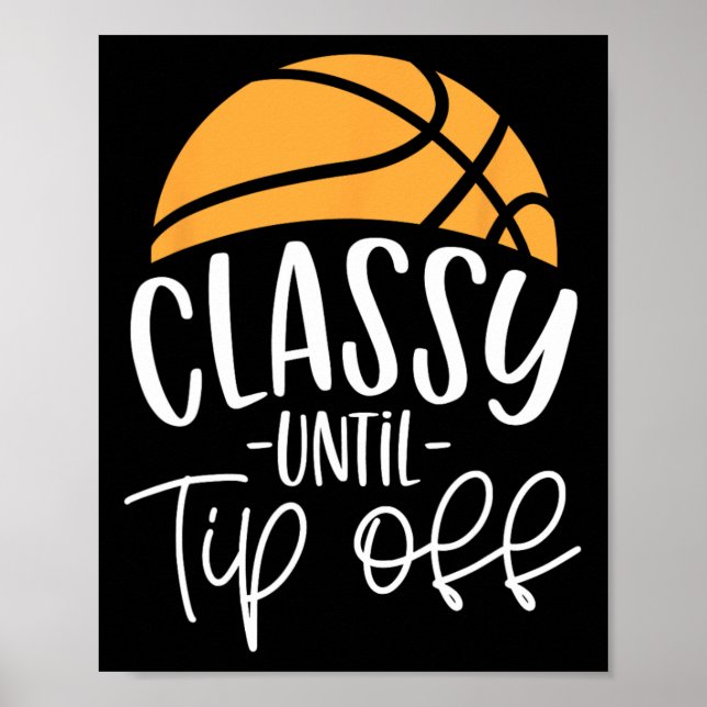 Basketball Coach Cly Until Tip-off  Poster (Front)
