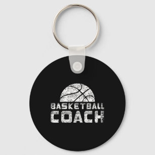 Basketball Coach Coaching Basketballer Trainer Key Ring