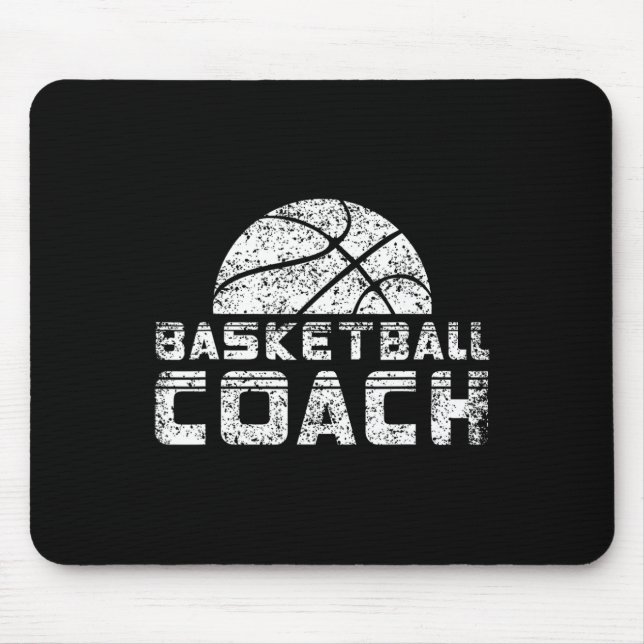 Basketball Coach Coaching Basketballer Trainer  Mouse Pad (Front)