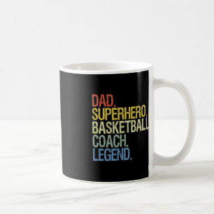 Basketball coach dad  coffee mug