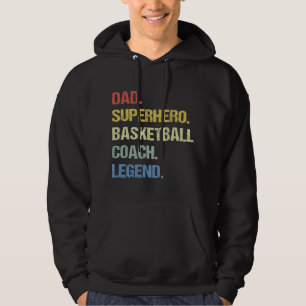 Basketball coach dad hoodie
