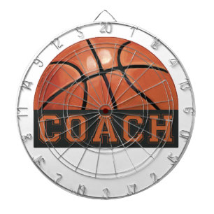 Basketball Coach Dartboard