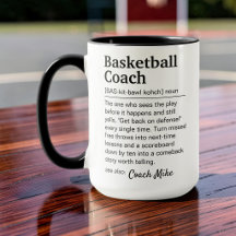 Basketball Coach Definition Custom Appreciation