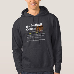 Basketball Coach Definition Hoodie