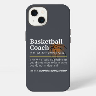 Basketball Coach Definition iPhone 13 Case