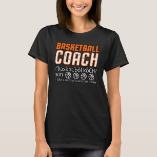 Basketball Coach Dictionary Sport Men Women Kids T-Shirt