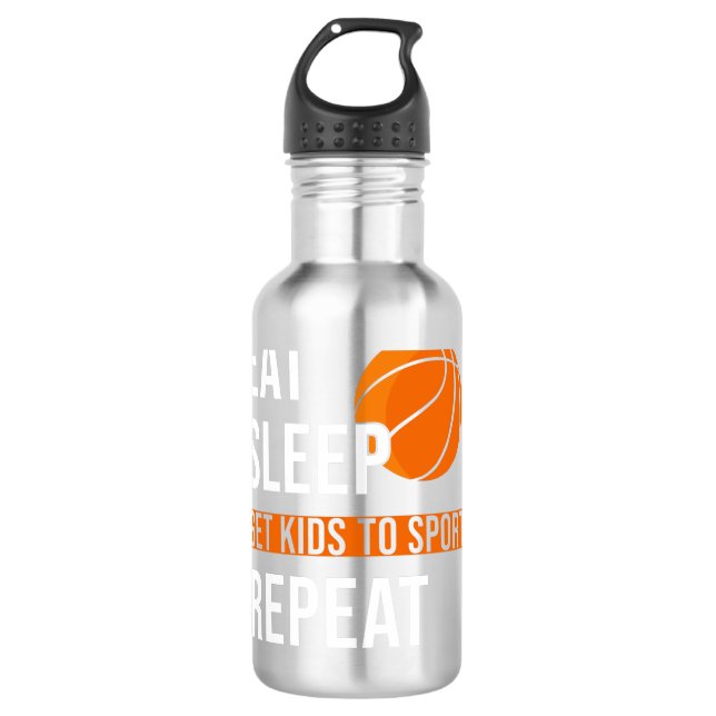 Basketball Coach Gift 710 Ml Water Bottle (Front)