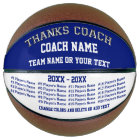 Basketball Coach Gifts, Personalised Basketball