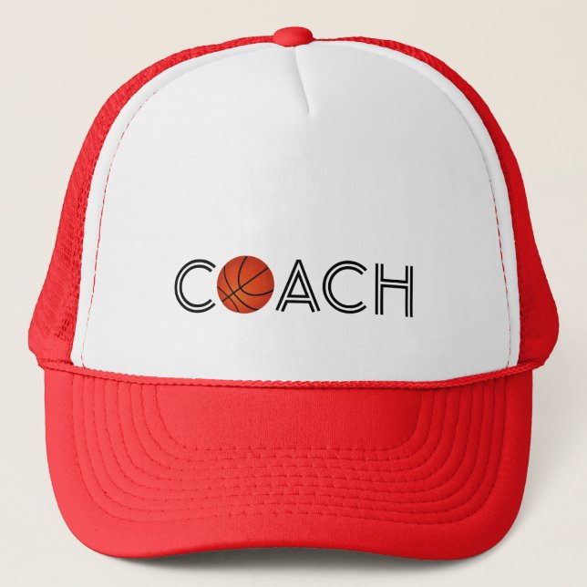 Basketball Coach Hat (Front)