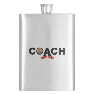 Basketball Coach Hip Flask