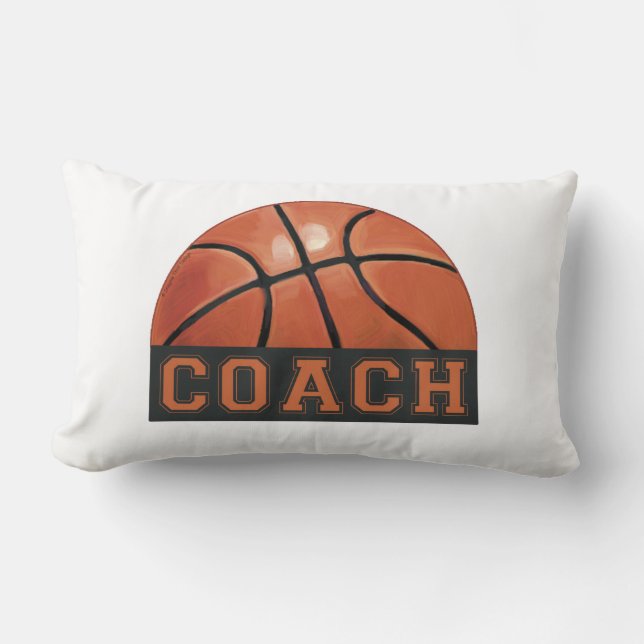 Basketball Coach Lumbar Cushion (Front)