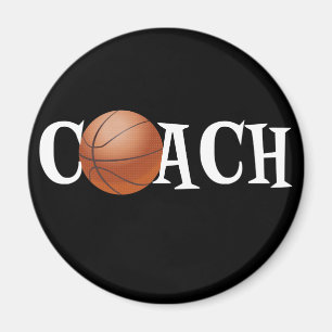 Basketball Coach Magnet
