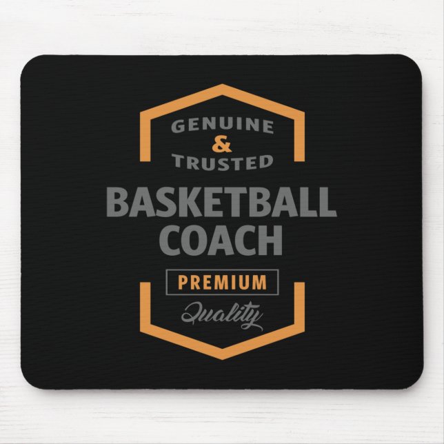 Basketball Coach  Mouse Pad (Front)