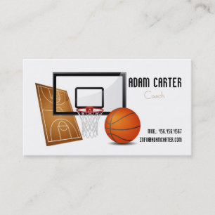 Basketball coach / player / referee Business Card