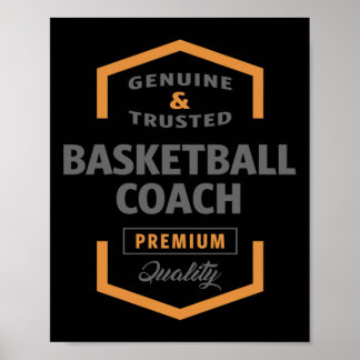 Basketball Coach  Poster