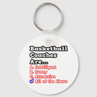 Basketball Coach Quiz...Joke Key Ring
