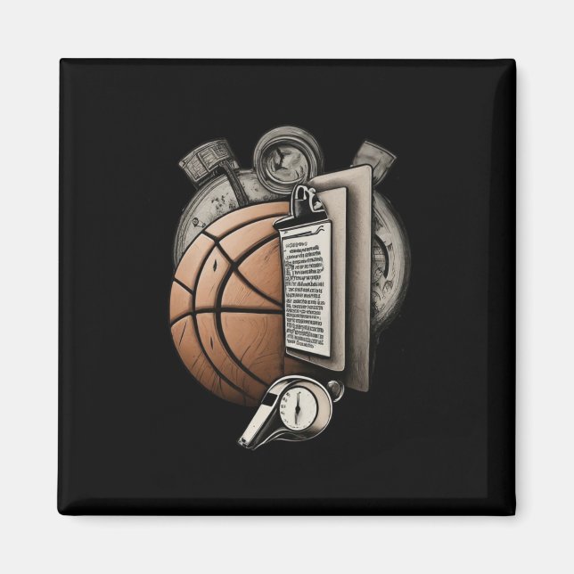 Basketball Coach - S  Magnet (Front)
