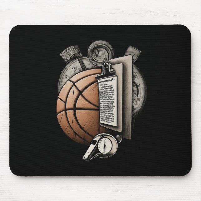 Basketball Coach - S  Mouse Pad (Front)