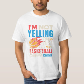 Basketball Coach Shirt
