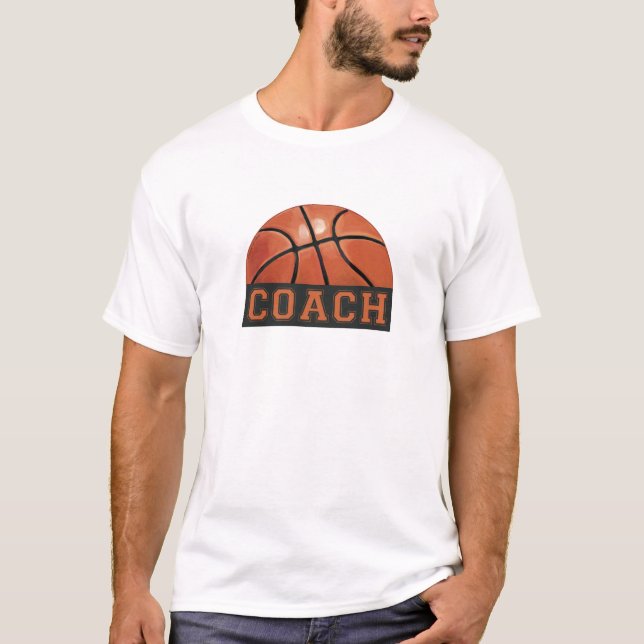 Basketball Coach T-Shirt (Front)