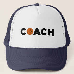 Basketball Coach Trucker Hat