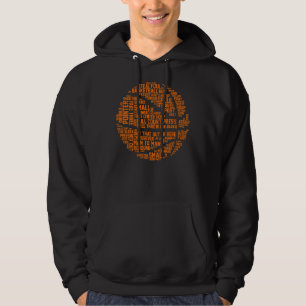 Basketball Coach Typography Basketball Player Love Hoodie