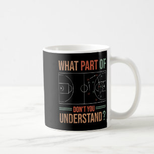 Basketball Coach What Part Of Dont You Understand  Coffee Mug