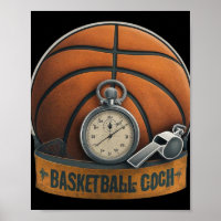 Basketball Coach Whistle Stopwatch 