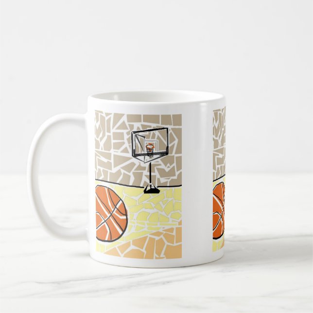 Basketball Coffee Mug (Left)