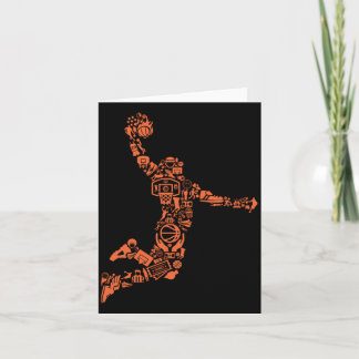 Basketball Collage Card