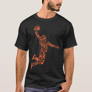 Basketball Collage  T-Shirt