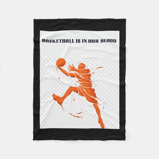 Basketball Collections 3  Fleece Blanket (Front)