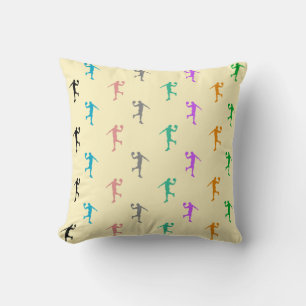 Basketball - Colourful Player Pattern Cushion