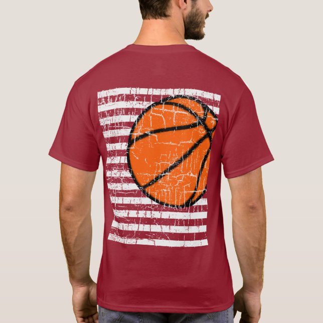 basketball cool T-Shirt (Back)