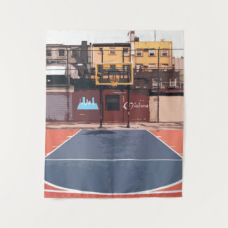 Basketball Court | Basketball Lover | Cute Gift Tapestry