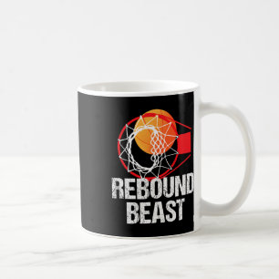 Basketball Court Fun Rebound Beast Player Gift Coffee Mug