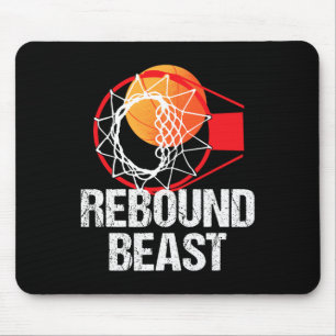 Basketball Court Fun Rebound Beast Player Gift Mouse Pad