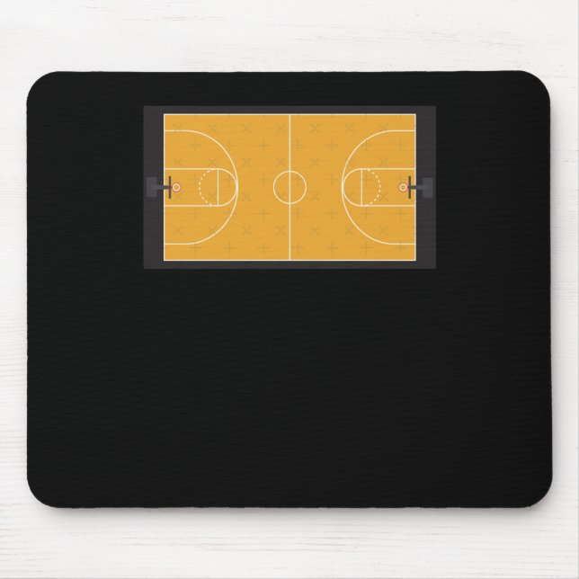 Basketball Court  Mouse Pad (Front)