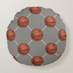 Basketball Court Round Cushion