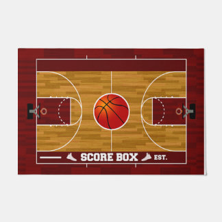 Basketball Court Rubber Doormat
