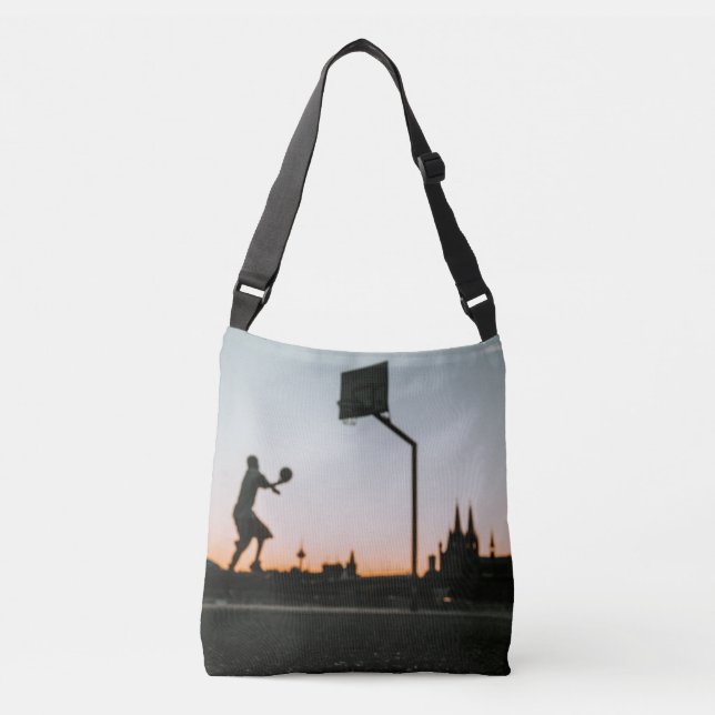 Basketball Crossbody Bag (Front)