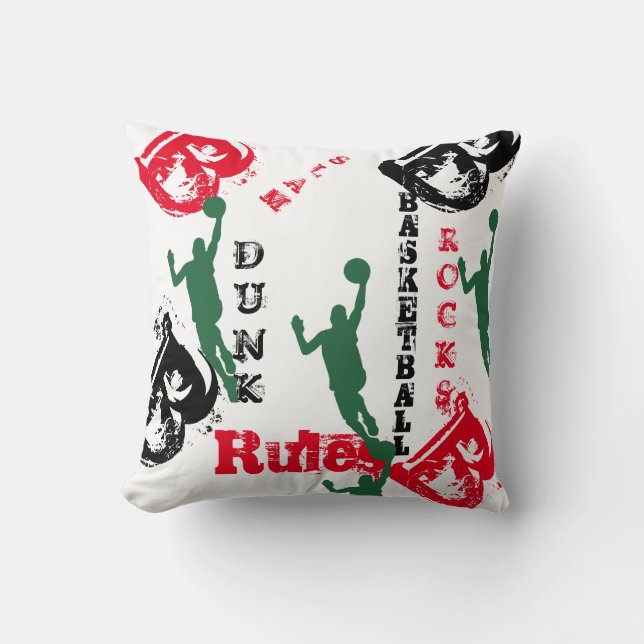 BASKETBALL CUSHION (Front)